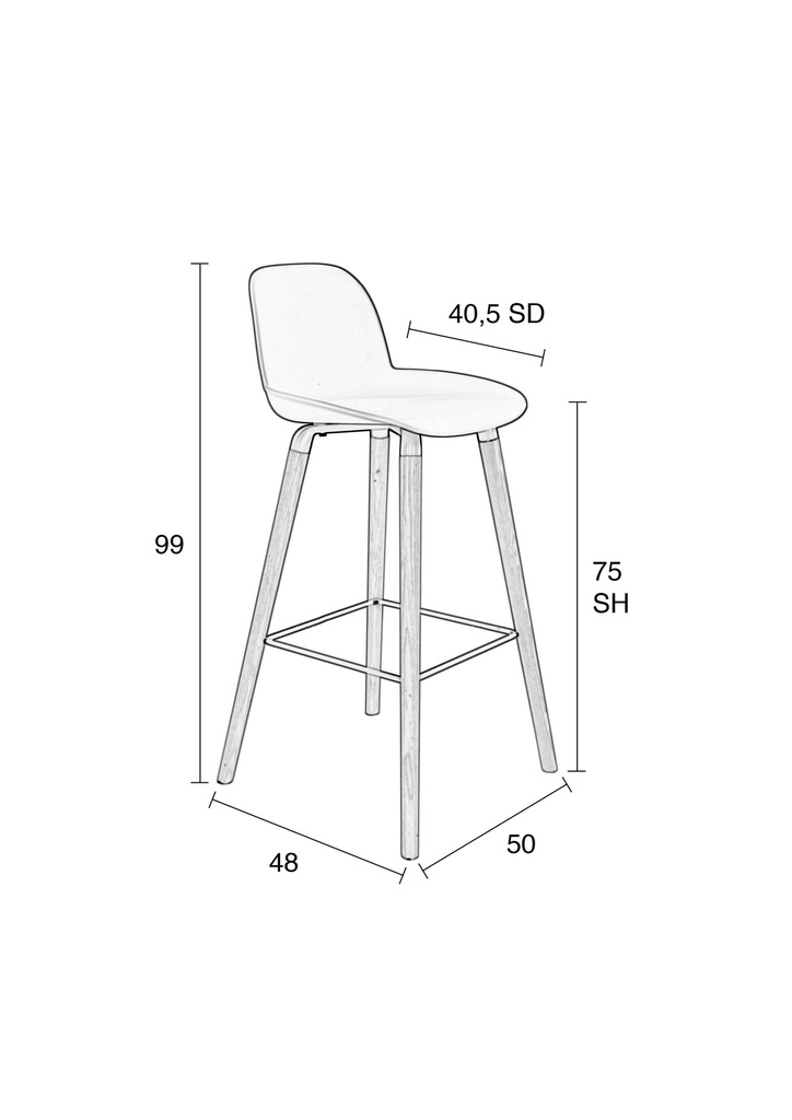 Bar stool Zuiver 7