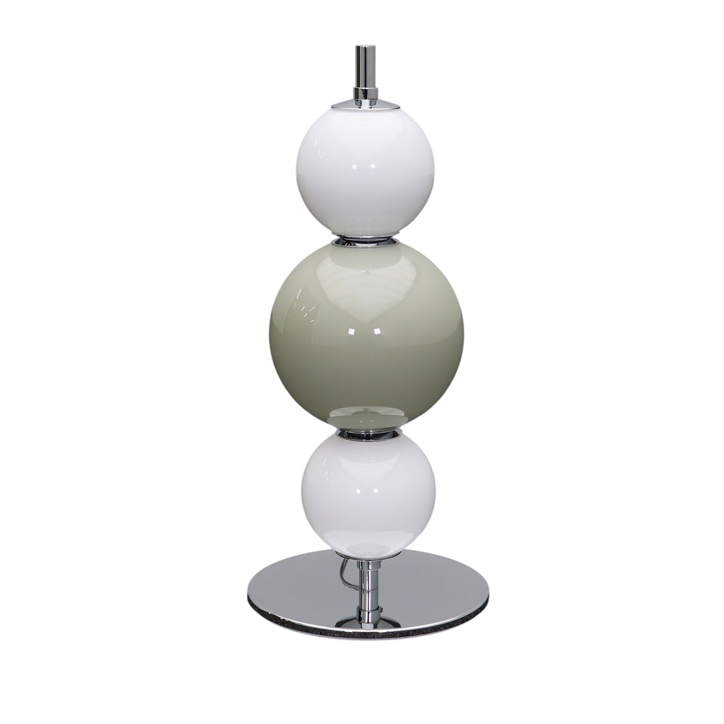 [10135070] Murano Jupiter Table Lamp  (Cromata, Gray)