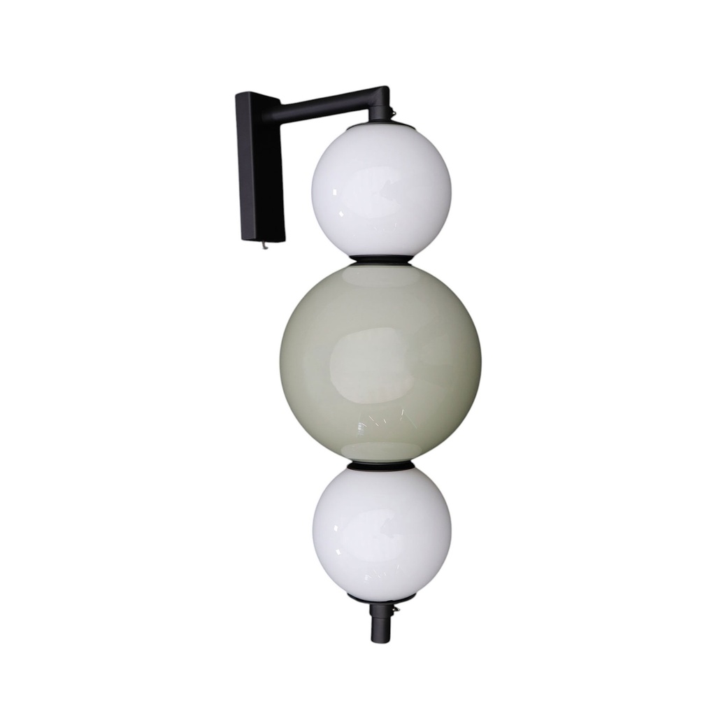 Murano Jupiter Wandlampe  (Lichtgrau)