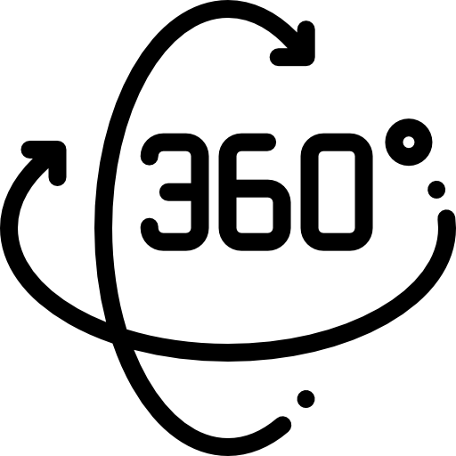 360-Grad-Ansicht